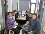 Dr. Zhihang An from Zhejiang University of Science and Technology visited our group.