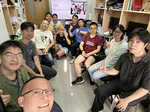 欢送访问学者安志杭和科研助理黄筠庭